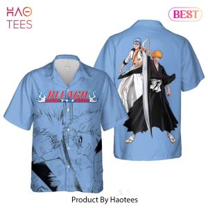 THE BEST Ichigo And Grimmjow Hawaiian Shirt Bleach Anime Shirt for Men Women