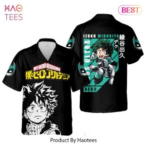 THE BEST Izuku Midoriya Plus Ultra Hawaiian Shirt My Hero Academia Anime Shirt for Men Women