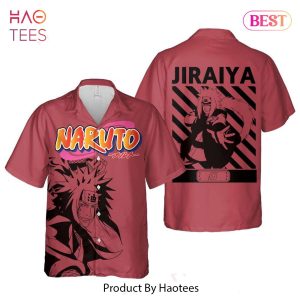 THE BEST Jiraiya Hawaiian Shirt Naruto Anime Shirt for Men Women