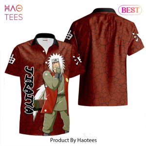 THE BEST Jiraiya Hawaiian Shirts Custom Anime Merch Clothes for Men Women