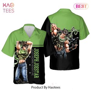 THE BEST Joseph Joestar Hawaiian Shirt Jojos Bizarre Adventure Anime Shirt for Men Women