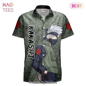 THE BEST Kakashi Hatake Hawaiian Shirts Custom Anime Merch Clothes for Men Women
