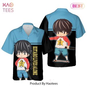 THE BEST Kotaro Sato Hawaiian Shirt Kotaro Lives Alone Anime Shirt for Men Women