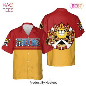 THE BEST Luffy Straw Hat Pirate Crew Hawaiian Shirt One Piece Anime Shirt for Men Women
