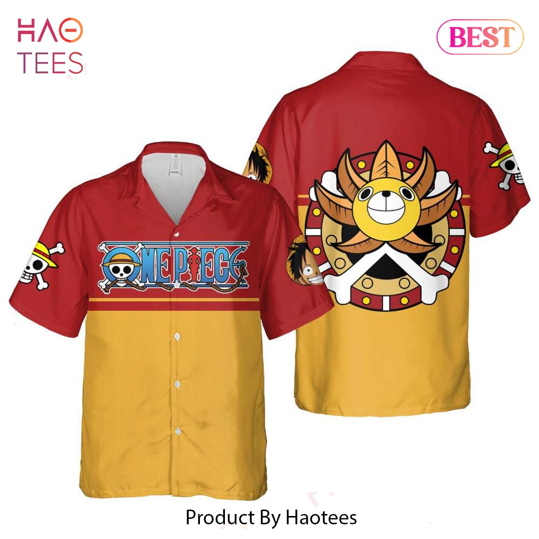 ONE PIECE INSPIRED - FULL SUBLIMATION JERSEY - LUFFY