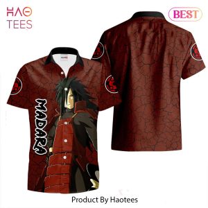 THE BEST Madara Uchiha Hawaiian Shirts Custom Anime Merch Clothes for Men Women
