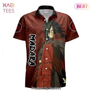 THE BEST Madara Uchiha Hawaiian Shirts Custom Anime Merch Clothes for Men Women