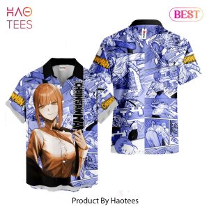 THE BEST Makima Hawaiian Shirts Custom Anime Merch Clothes for Men Women