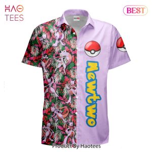 THE BEST Mewtwo Hawaiian Shirts Custom Anime Merch Clothes for Men Women
