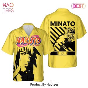 THE BEST Minato Namikaze Hawaiian Shirt Naruto Anime Shirt for Men Women