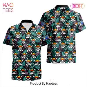 THE BEST Monkey D Luffy Symbol Hawaiian Shirts Custom Anime Merch Clothes for Men Women