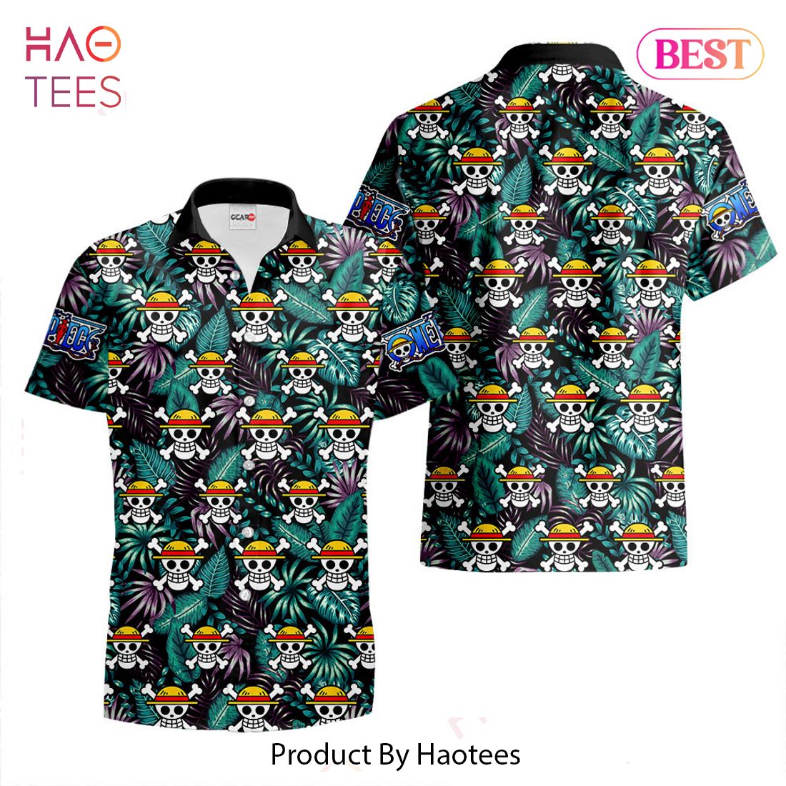 THE BEST Monkey D Luffy Symbol Hawaiian Shirts Custom Anime Merch Clothes for Men Women THE BEST Monkey D Luffy Symbol Hawaiian Shirts Custom Anime Merch Clothes for Men Women