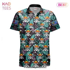 THE BEST Monkey D Luffy Symbol Hawaiian Shirts Custom Anime Merch Clothes for Men Women