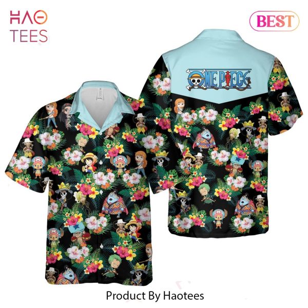 THE BEST One Piece Straw Hat Pirate Crew Hawaiian Shirt Anime Shirt for Men Women