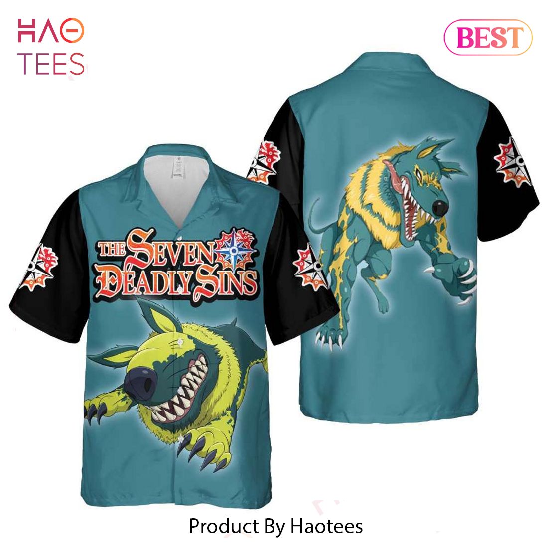 THE BEST Oslo Hawaiian Shirt The Seven Deadly Sins Anime Shirt for Men Women