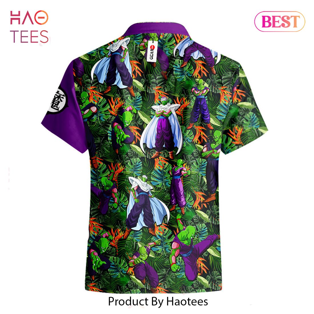 THE BEST Piccolo Hawaiian Shirts Custom Anime Merch Clothes for Men Women THE BEST Piccolo Hawaiian Shirts Custom Anime Merch Clothes for Men Women