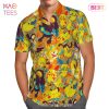 THE BEST Pikachu Pumpkin Eevee Witch Halloween Hawaiian Shirt Pokemon Anime Shirt for Men Women