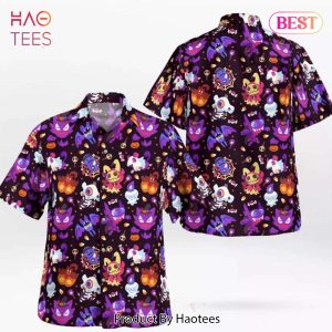 THE BEST Pokemon Halloween Costume Hawaiian Shirt Anime Shirt for Men Women