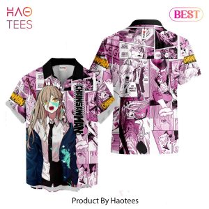 THE BEST Power Hawaiian Shirts Custom Anime Merch Clothes for Men Women