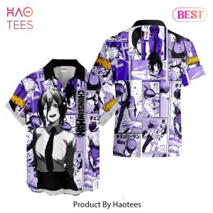 THE BEST Reze Hawaiian Shirts Custom Anime Merch Clothes for Men Women