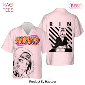 THE BEST Rin Nohara Hawaiian Shirt Naruto Anime Shirt for Men Women