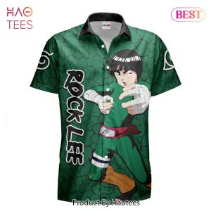 THE BEST Rock Lee Hawaiian Shirts Custom Anime Merch Clothes for Men Women