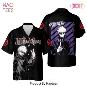 THE BEST Satoru Gojo Hawaiian Shirt Jujutsu Kaisen Anime Shirt for Men Women