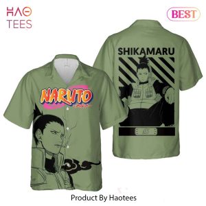 THE BEST Shikamaru Hawaiian Shirt Naruto Anime Shirt for Men Women