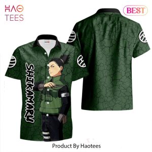 THE BEST Shikamaru Nara Hawaiian Shirts Custom Anime Merch Clothes for Men Women