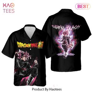 THE BEST Son Goku Black Hawaiian Shirt Dragon Ball Anime Shirt for Men Women