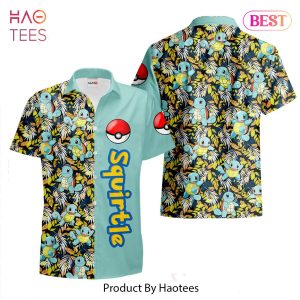 THE BEST Squirtle Hawaiian Shirts Custom Anime Merch Clothes for Men Women