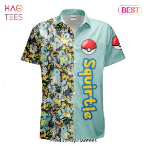THE BEST Squirtle Hawaiian Shirts Custom Anime Merch Clothes for Men Women