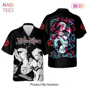 THE BEST Sukuna Ryomen Yuji Itadori Hawaiian Shirt Jujutsu Kaisen Anime Shirt for Men Women