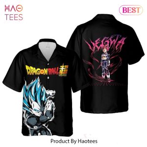 THE BEST Super Vegeta Hawaiian Shirt Dragon Ball Anime Shirt for Men Women
