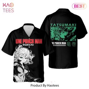 THE BEST Tatsumaki Hawaiian Shirt One-Punch Man Anime Shirt for Men Women