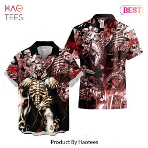 THE BEST The Skull Knight Hawaiian Shirts Berserk Custom Anime Clothes for Men Women