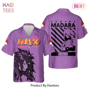 THE BEST Uchiha Madara Hawaiian Shirt Naruto Anime Shirt for Men Women