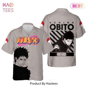 THE BEST Uchiha Obito Hawaiian Shirt Naruto Anime Shirt for Men Women