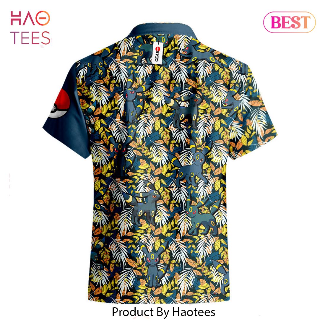 THE BEST Umbreon Hawaiian Shirts Custom Anime Merch Clothes for Men Women THE BEST Umbreon Hawaiian Shirts Custom Anime Merch Clothes for Men Women