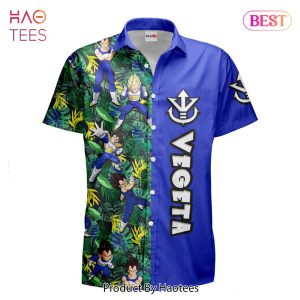 THE BEST Vegeta Hawaiian Shirts Custom Anime Merch Clothes for Men Women