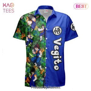 THE BEST Vegito Hawaiian Shirts Custom Anime Merch Clothes for Men Women
