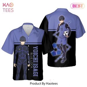 THE BEST Yoichi Isagi Hawaiian Shirt Blue Lock Anime Shirt for Men Women