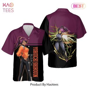 THE BEST Yoruichi Shihouin Hawaiian Shirt Bleach Anime Shirt for Men Women