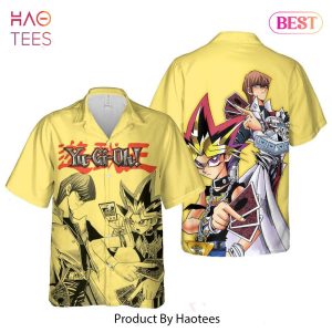 THE BEST Yugi And Kaiba Hawaiian Shirt Yu-Gi-Oh Anime Shirt for Men Women