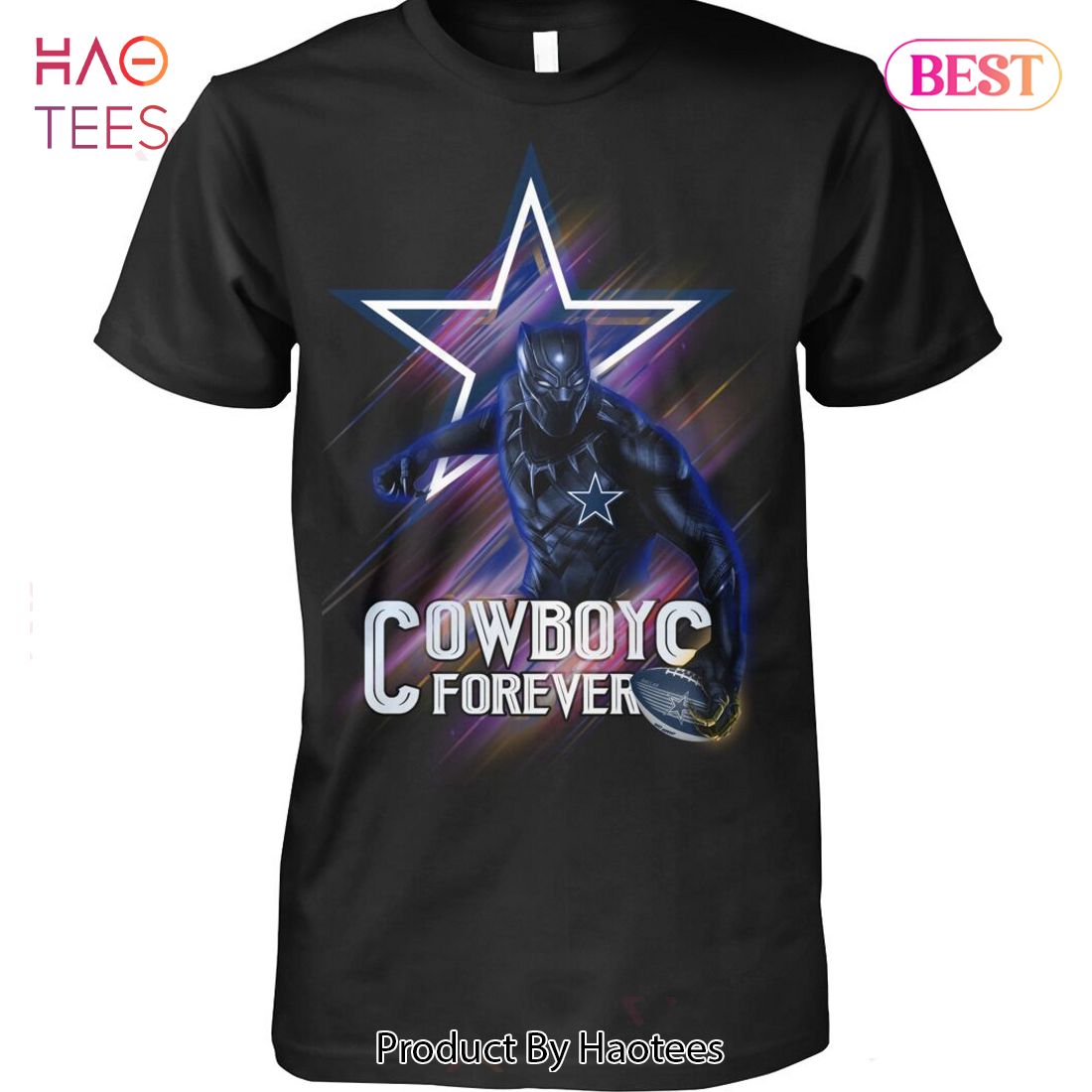 NEW Dallas Cowboys Black Panther Unisex T-Shirt NEW Dallas Cowboys Black Panther Unisex T-Shirt