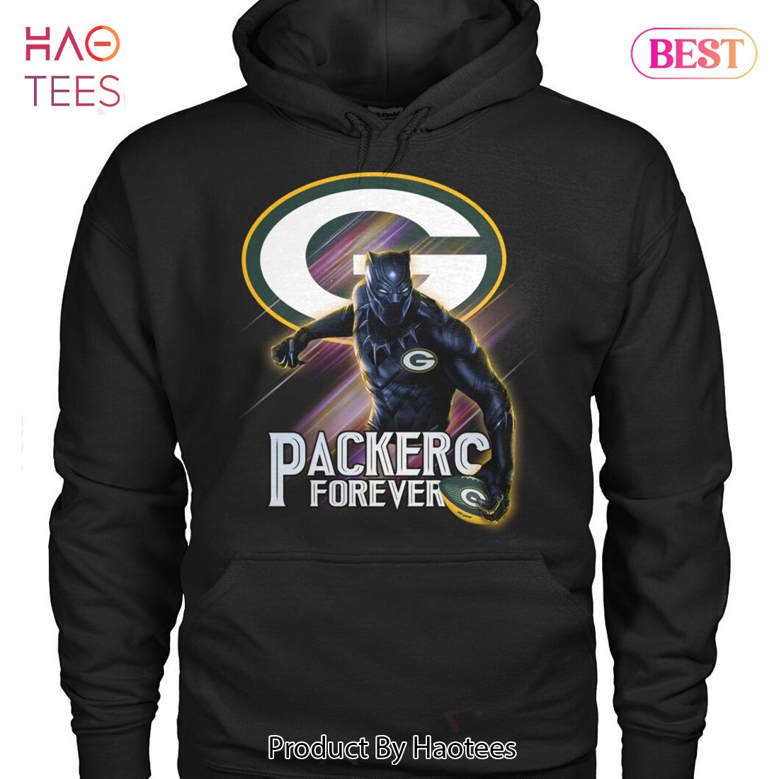 NEW Green Bay Packers Black Panther Unisex T-Shirt NEW Green Bay Packers Black Panther Unisex T-Shirt