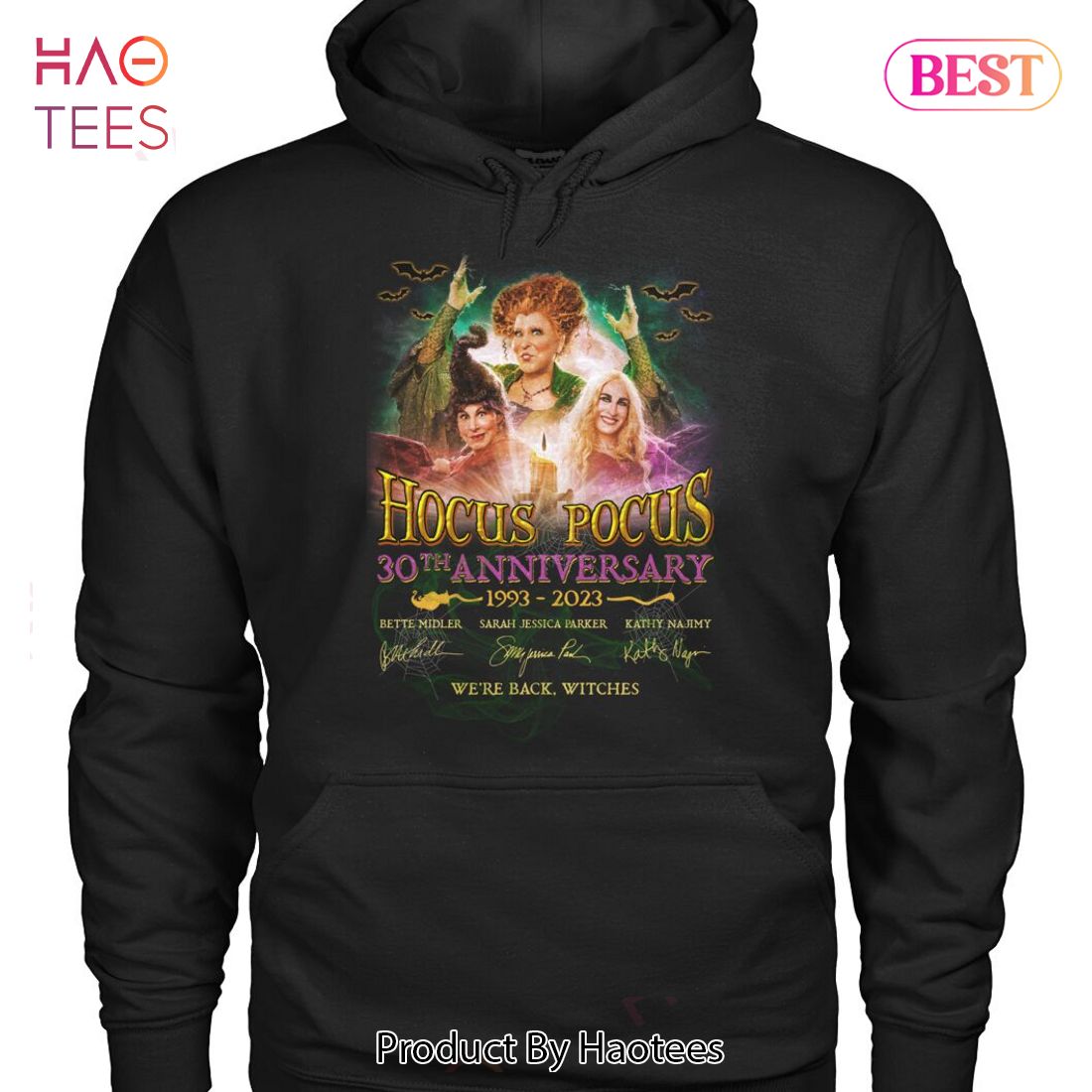 NEW Hocus Pocus 30 Anniversary 1993-2023 We Back Unisex T-Shirt NEW Hocus Pocus 30 Anniversary 1993-2023 We Back Unisex T-Shirt
