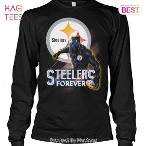 NEW Pittsburgh Steelers Black Panther Unisex T-Shirt