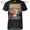 NEW Sonic The Hedgehog 32 Anniversary 1991-2023 Thank You For The Memories T-Shirt