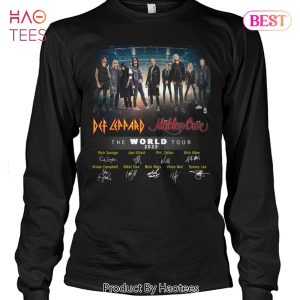NEW Def Leppard The World Tour 2023 Unisex T-Shirt